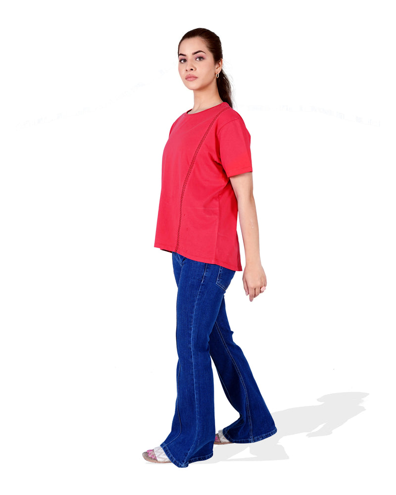 Women Basic Knit Top - Engine - Buy Now