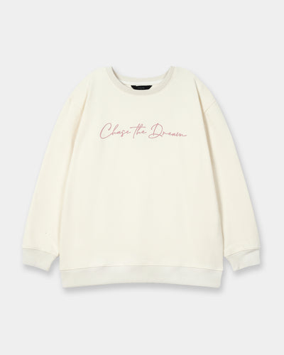 Women Typography Sweatshirt