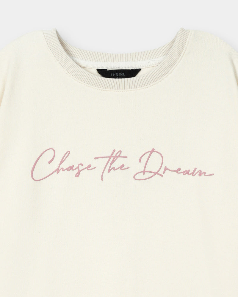 Women Typography Sweatshirt - Engine - Buy Now