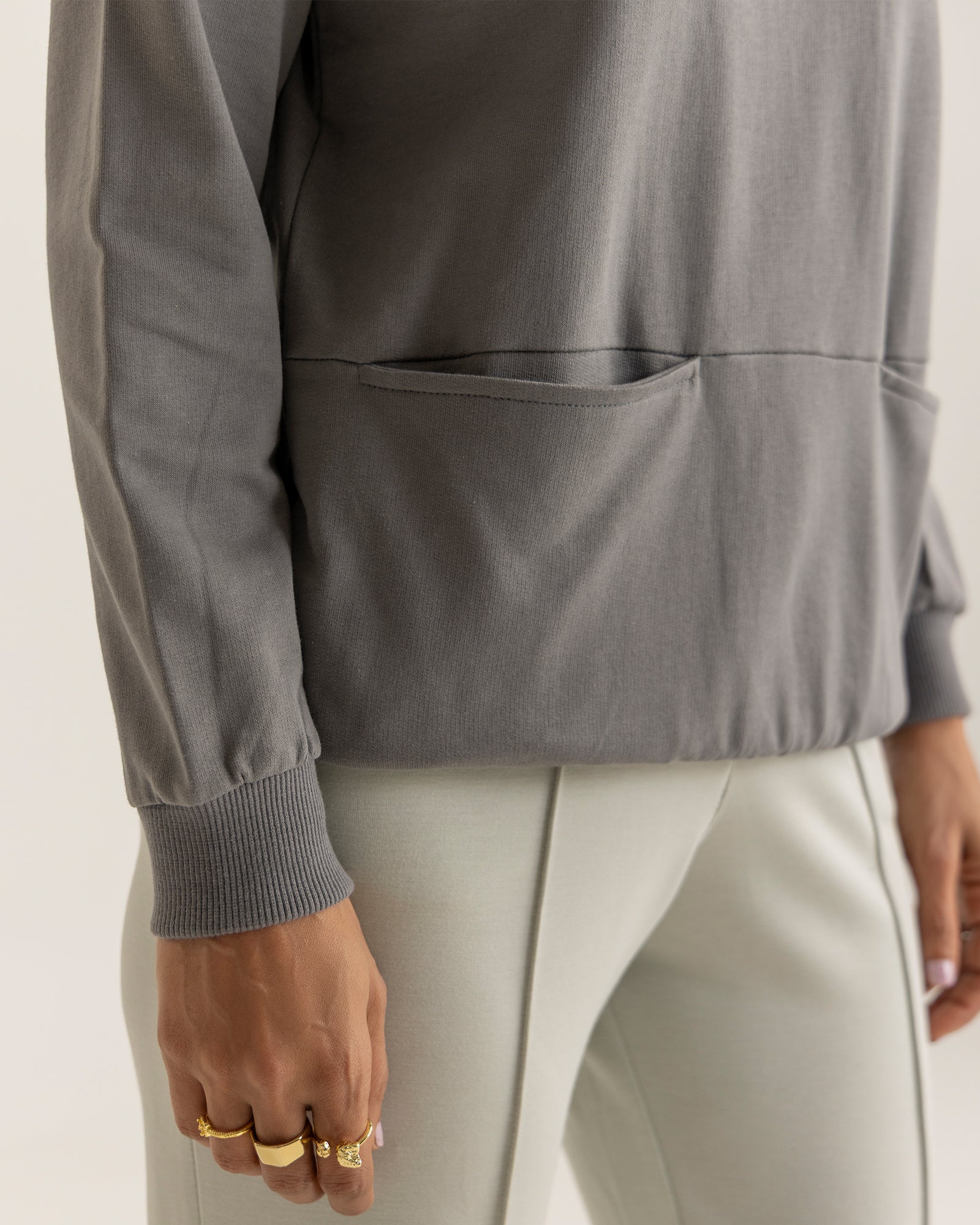 Women Basic Sweatshirt