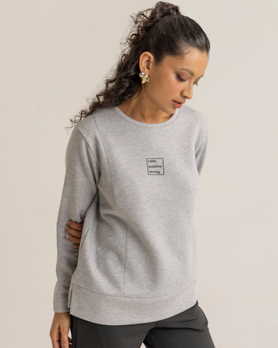 Women Basic Sweatshirt