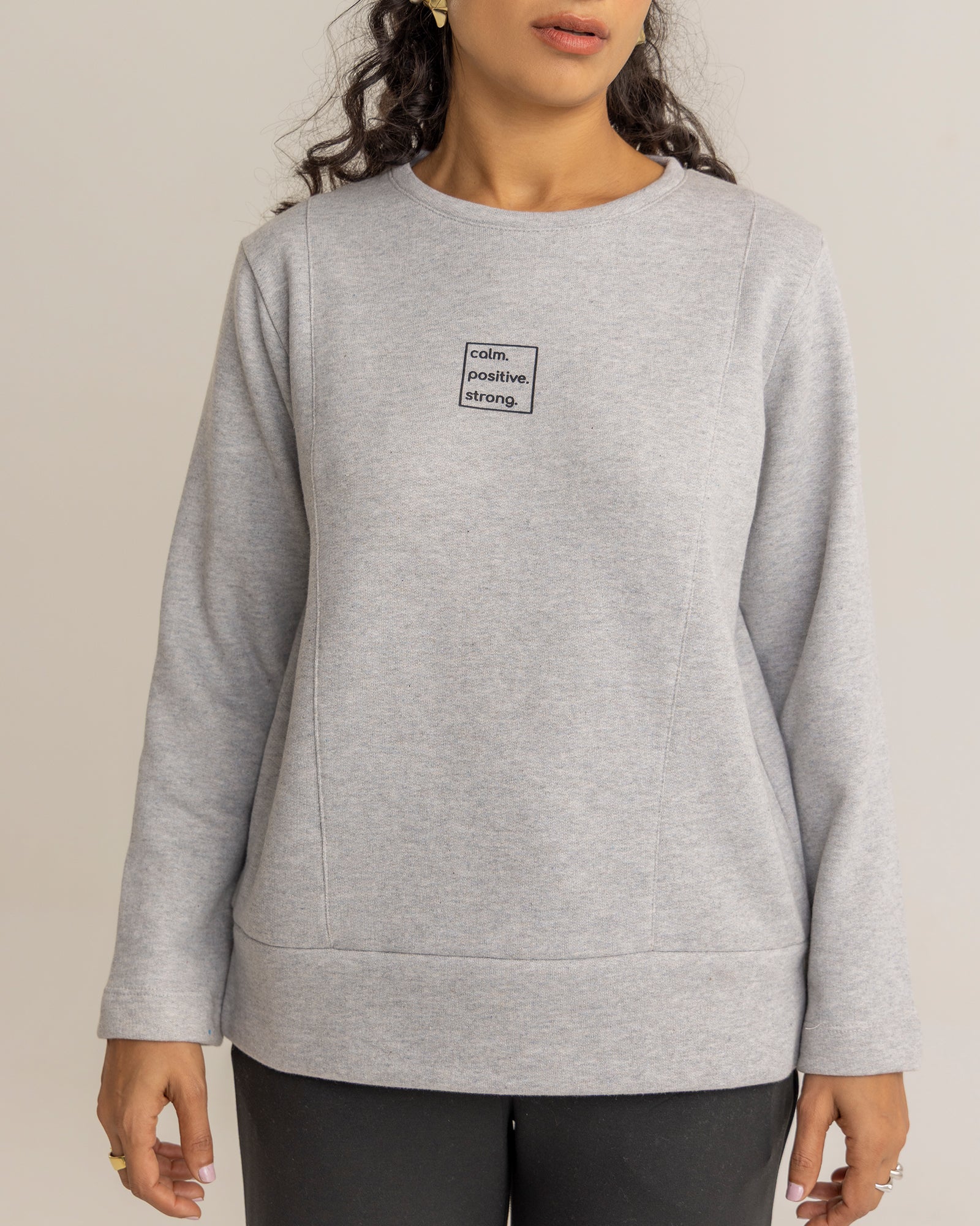Women Basic Sweatshirt