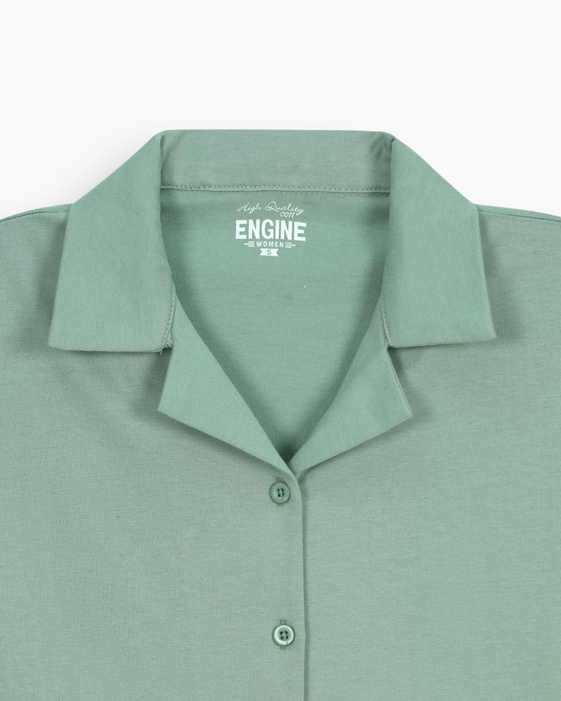 Women Button Down Top - Engine - Buy Now