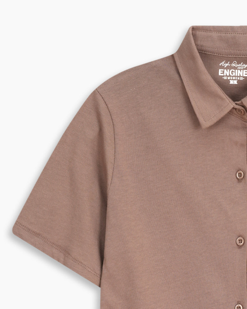 Women Button Down Top - Engine - Buy Now
