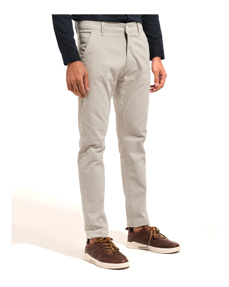 Men Slim Fit Cotton Pant - Engine - Buy Now