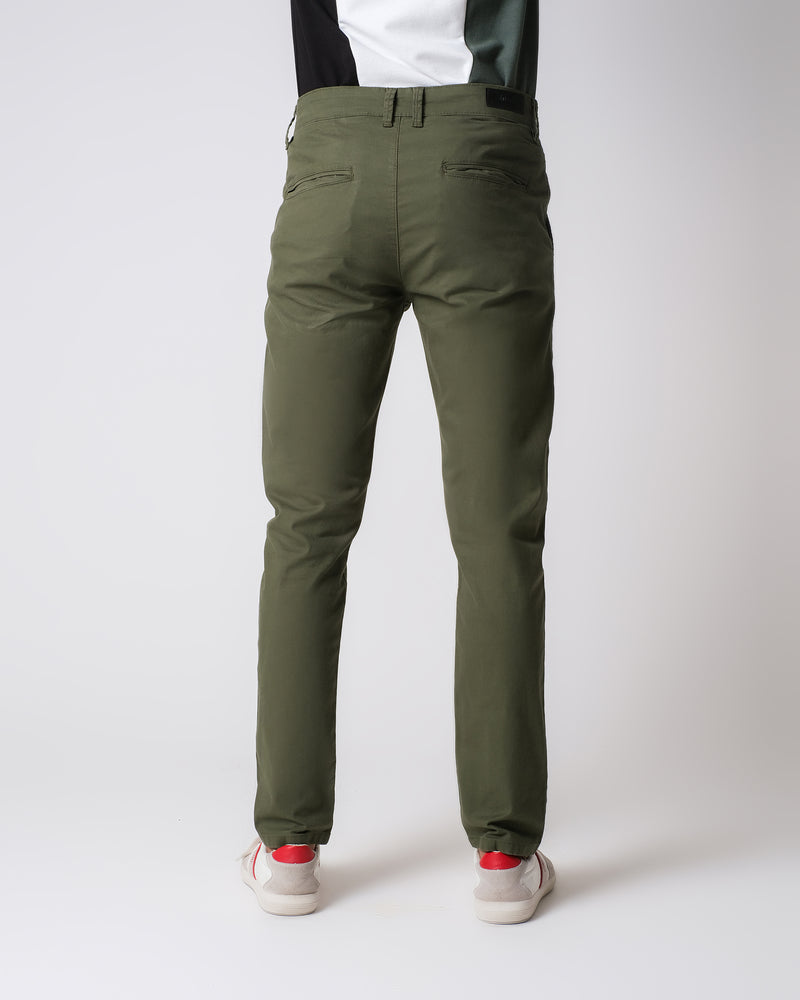 Men Slim Fit Chino Pants - Engine - Buy Now