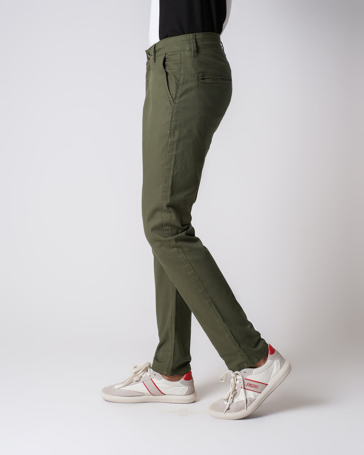 Men Slim Fit Chino Pants - Engine - Buy Now