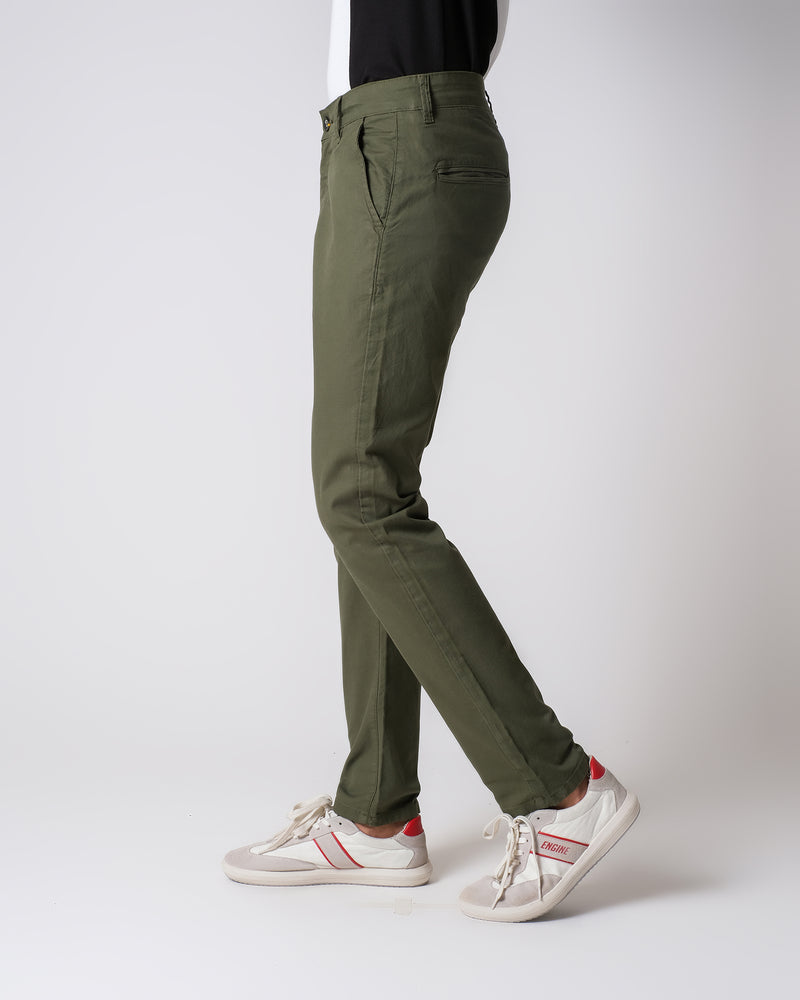 Men Slim Fit Chino Pants - Engine - Buy Now