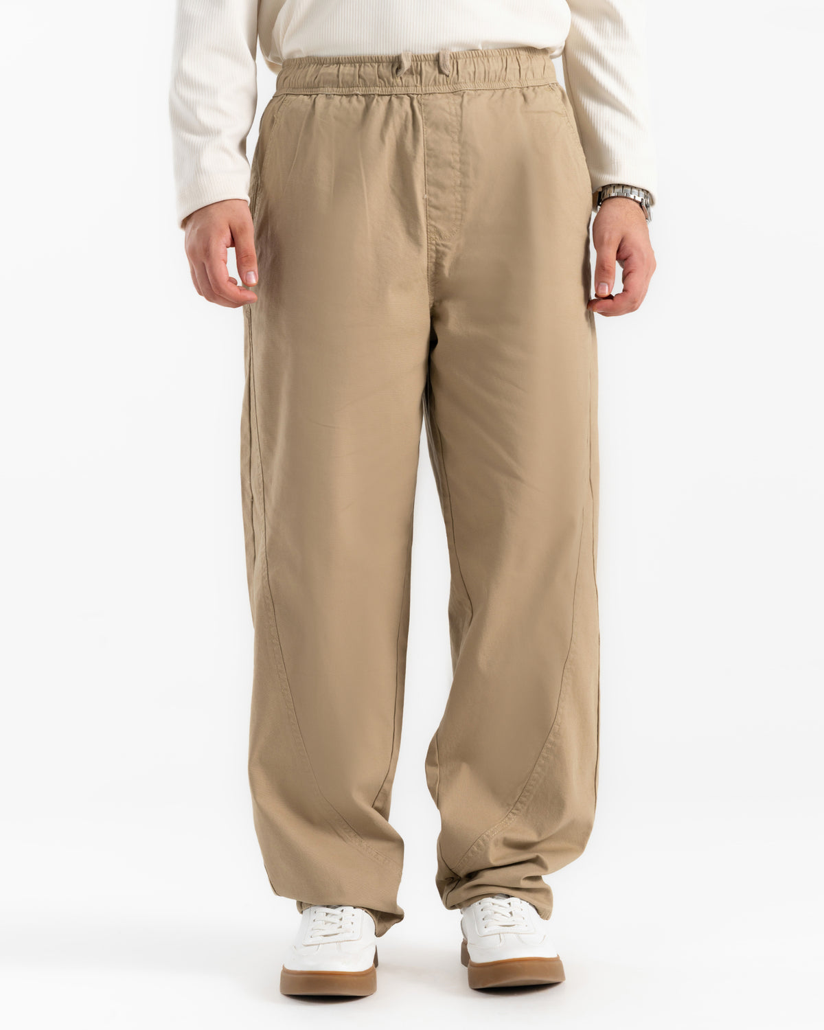 Men Barrel Fit Pant