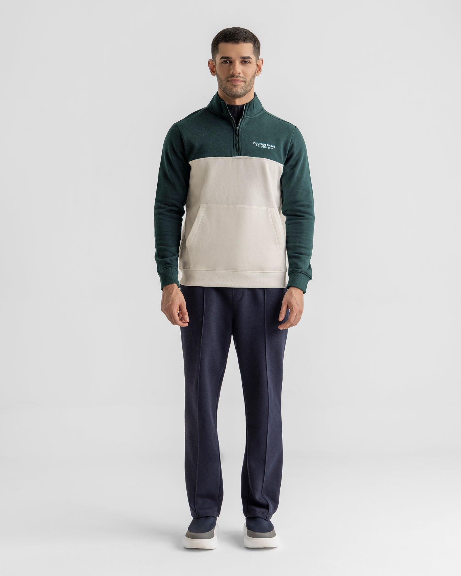 Men Basic Zip-Up Upper - Engine - Buy Now