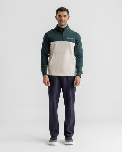 Men Basic Zip-Up Upper