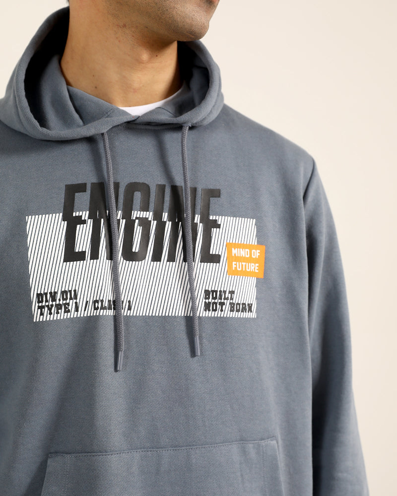 Men Basic Hoodie - Engine - Buy Now