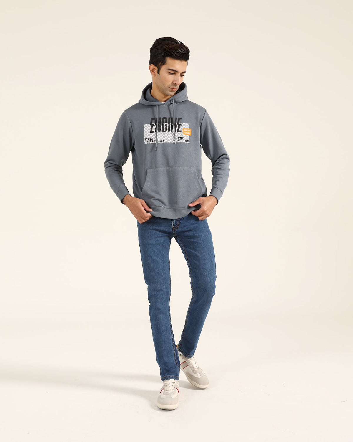 Men Basic Hoodie - Engine - Buy Now