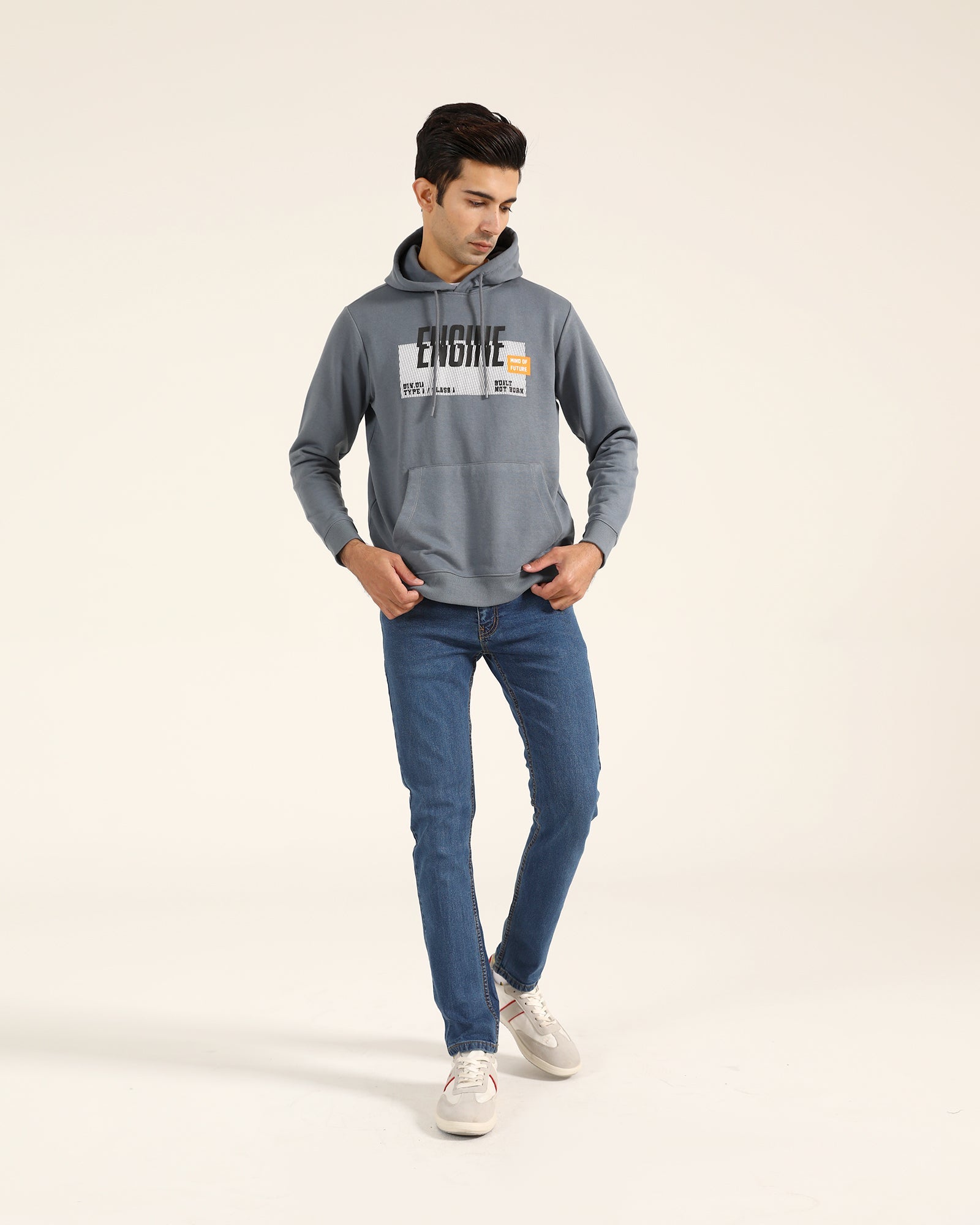 Men Basic Hoodie - Engine - Buy Now