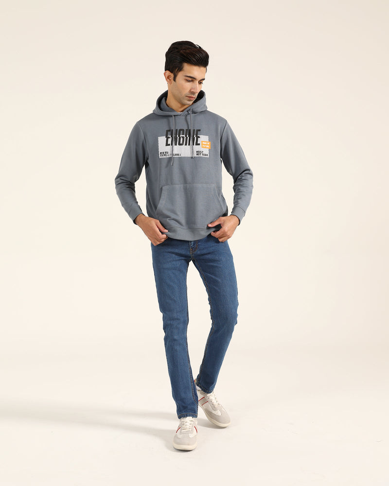 Men Basic Hoodie - Engine - Buy Now