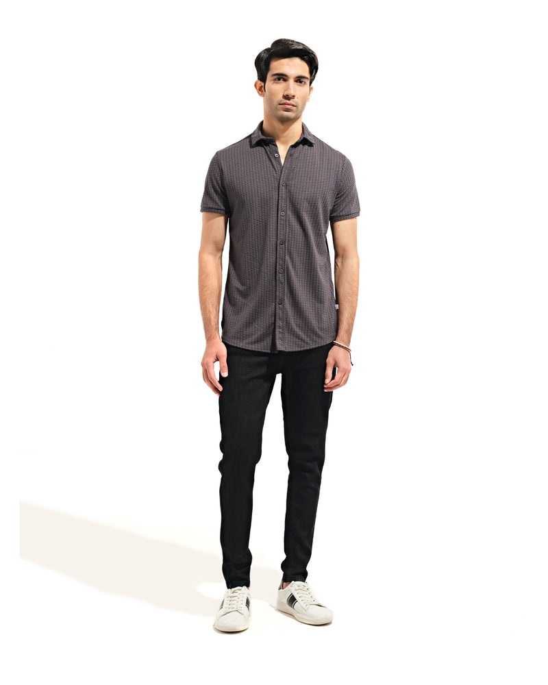 Men Textured Button Down - Engine - Buy Now