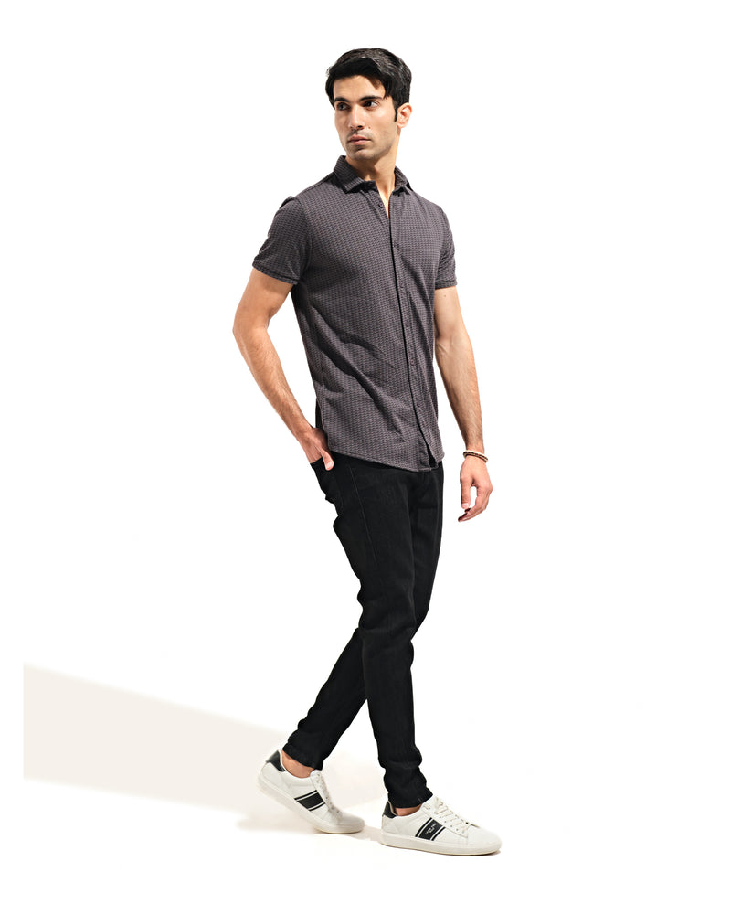 Men Textured Button Down - Engine - Buy Now