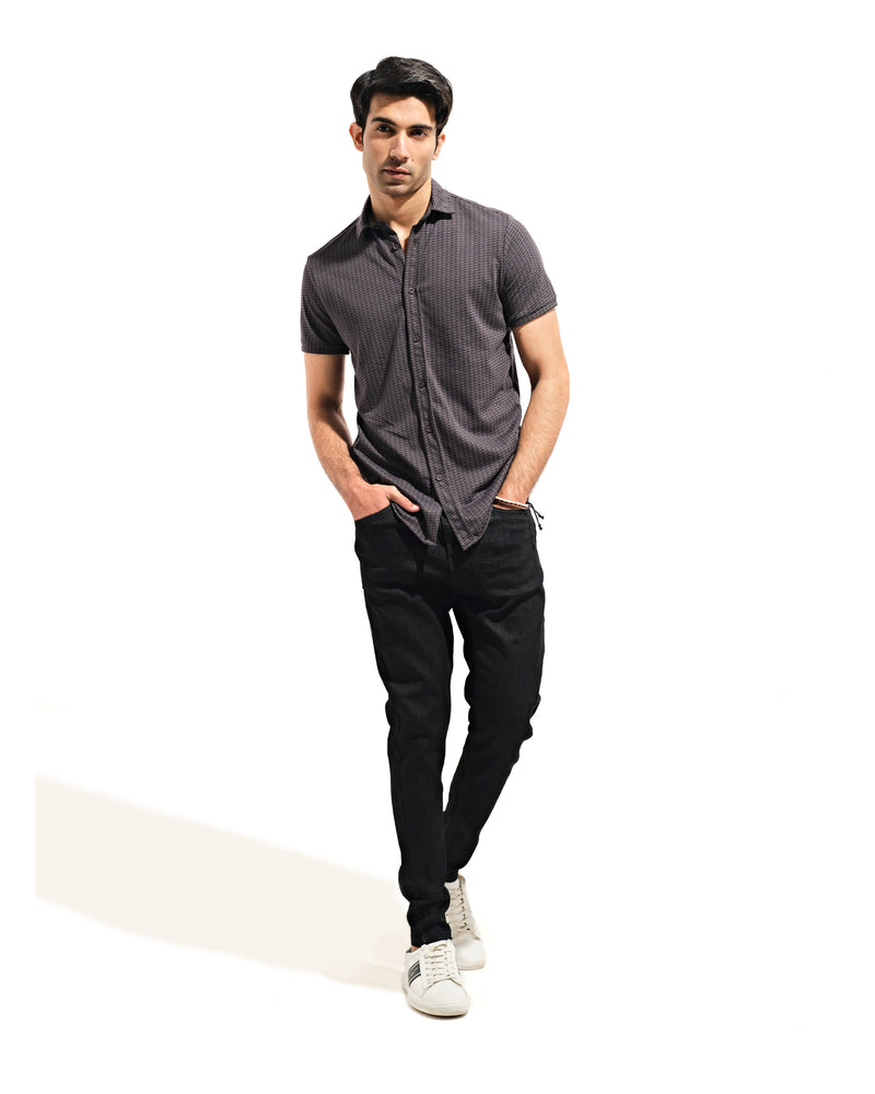 Men Textured Button Down - Engine - Buy Now