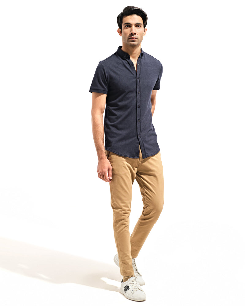 Men Textured Button Down - Engine - Buy Now