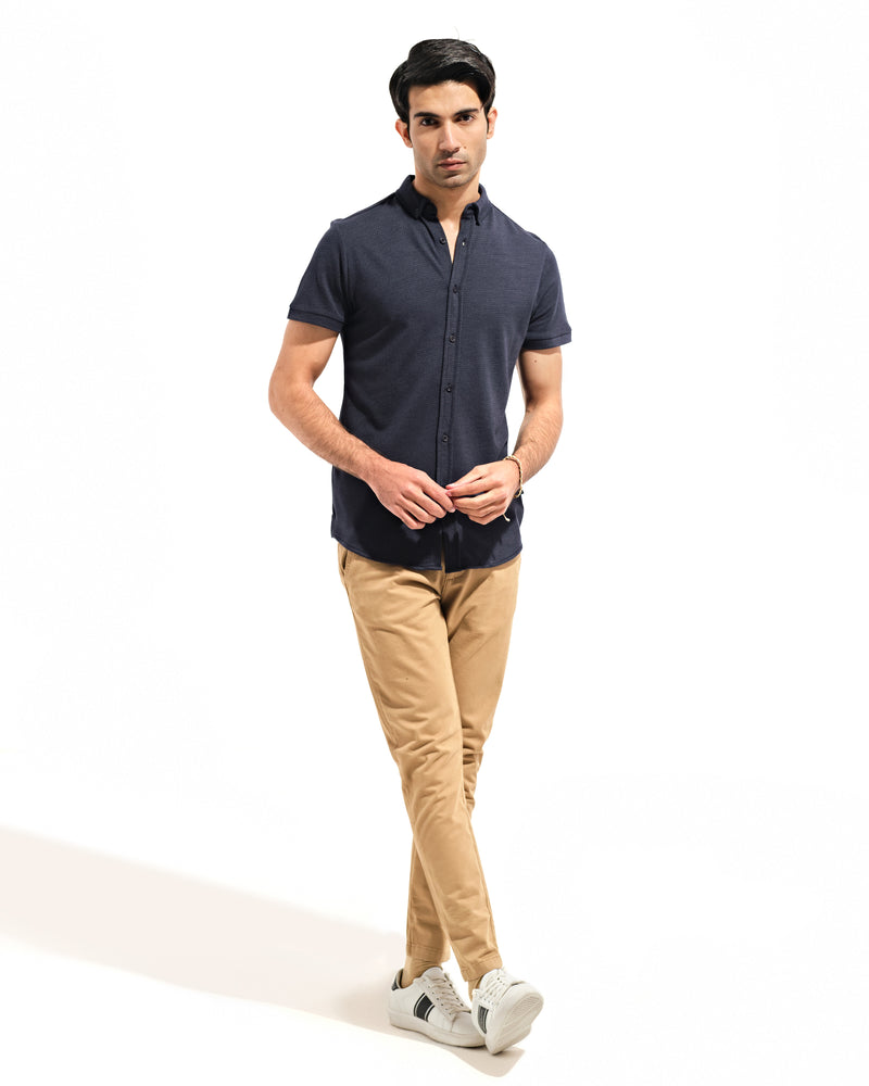 Men Textured Button Down - Engine - Buy Now