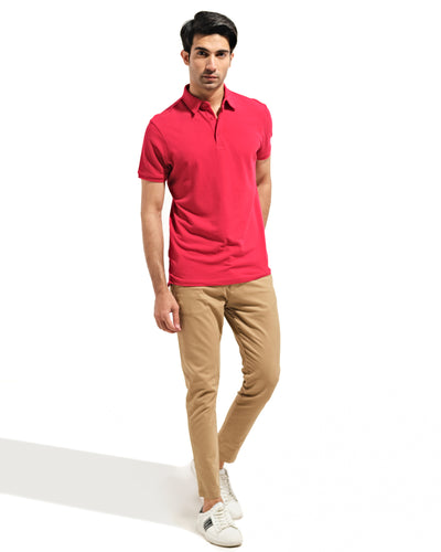 Men Basic Polo Tee
