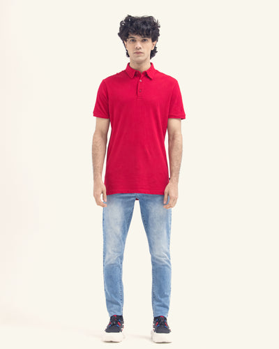 Men Basic Polo Tee