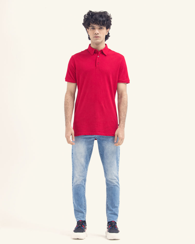 Men Basic Polo Tee - Engine - Buy Now