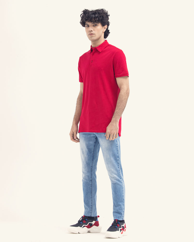Men Basic Polo Tee - Engine - Buy Now