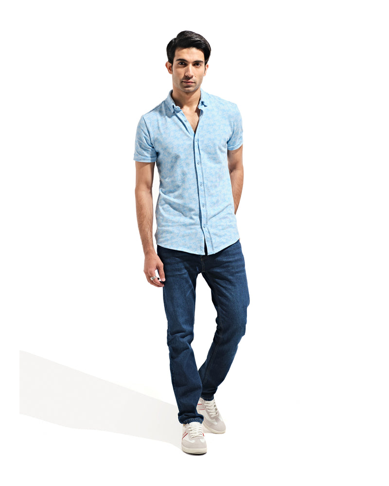Men Printed Button Down - Engine - Buy Now