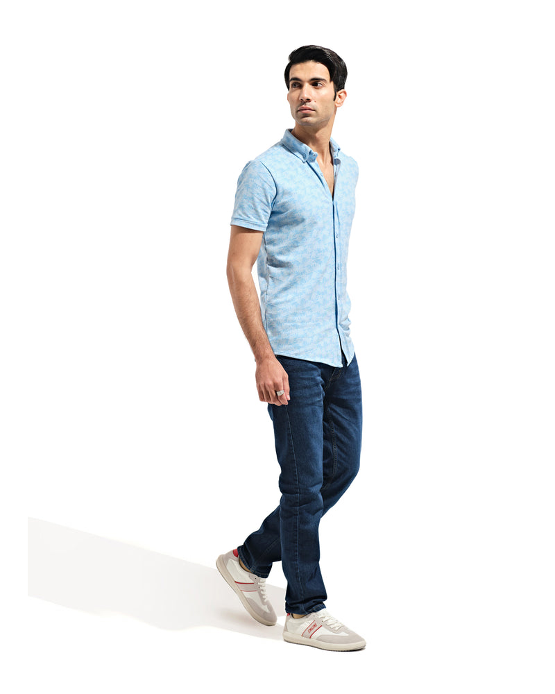 Men Printed Button Down - Engine - Buy Now