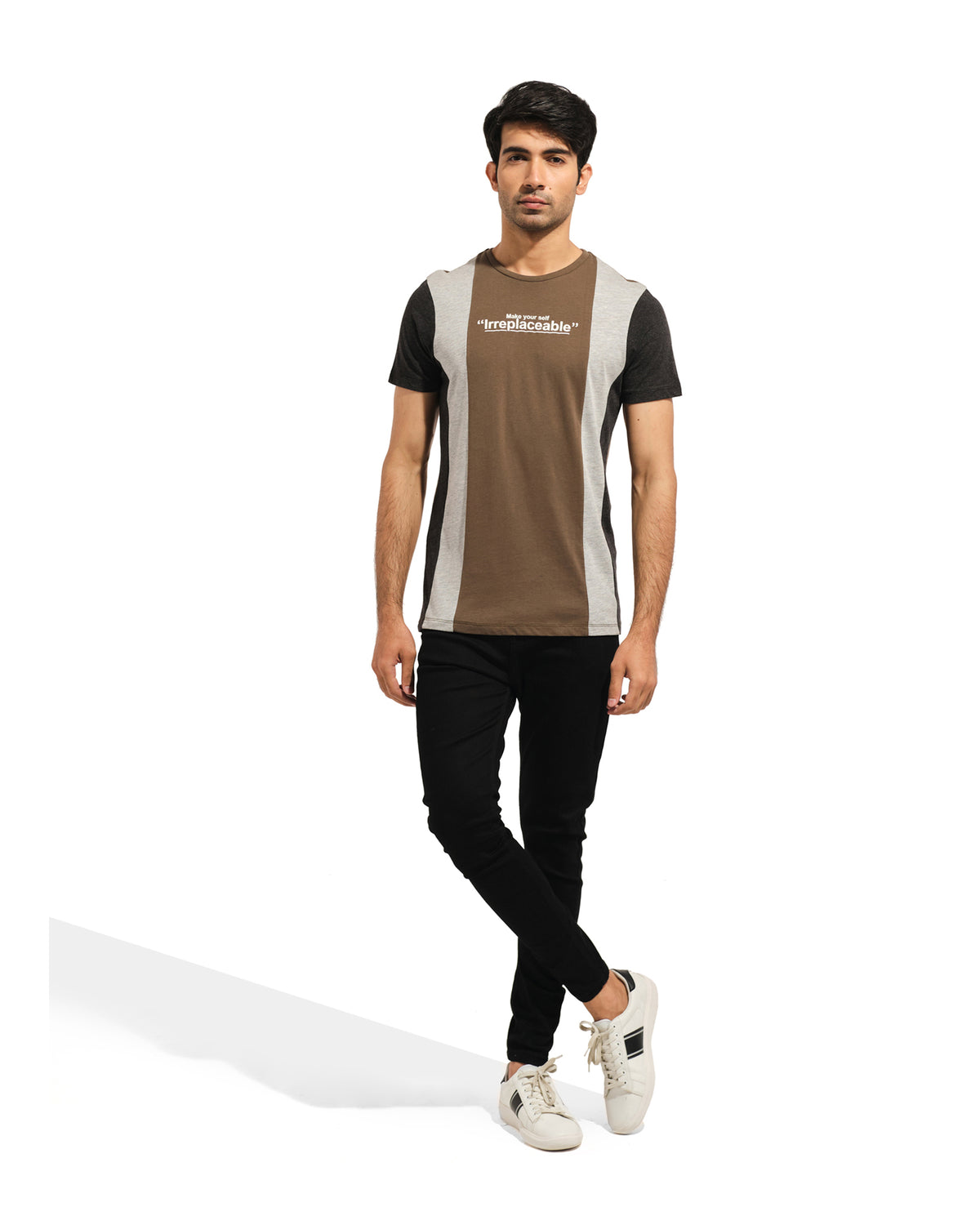 Men Panel T Shirt - Engine - Buy Now