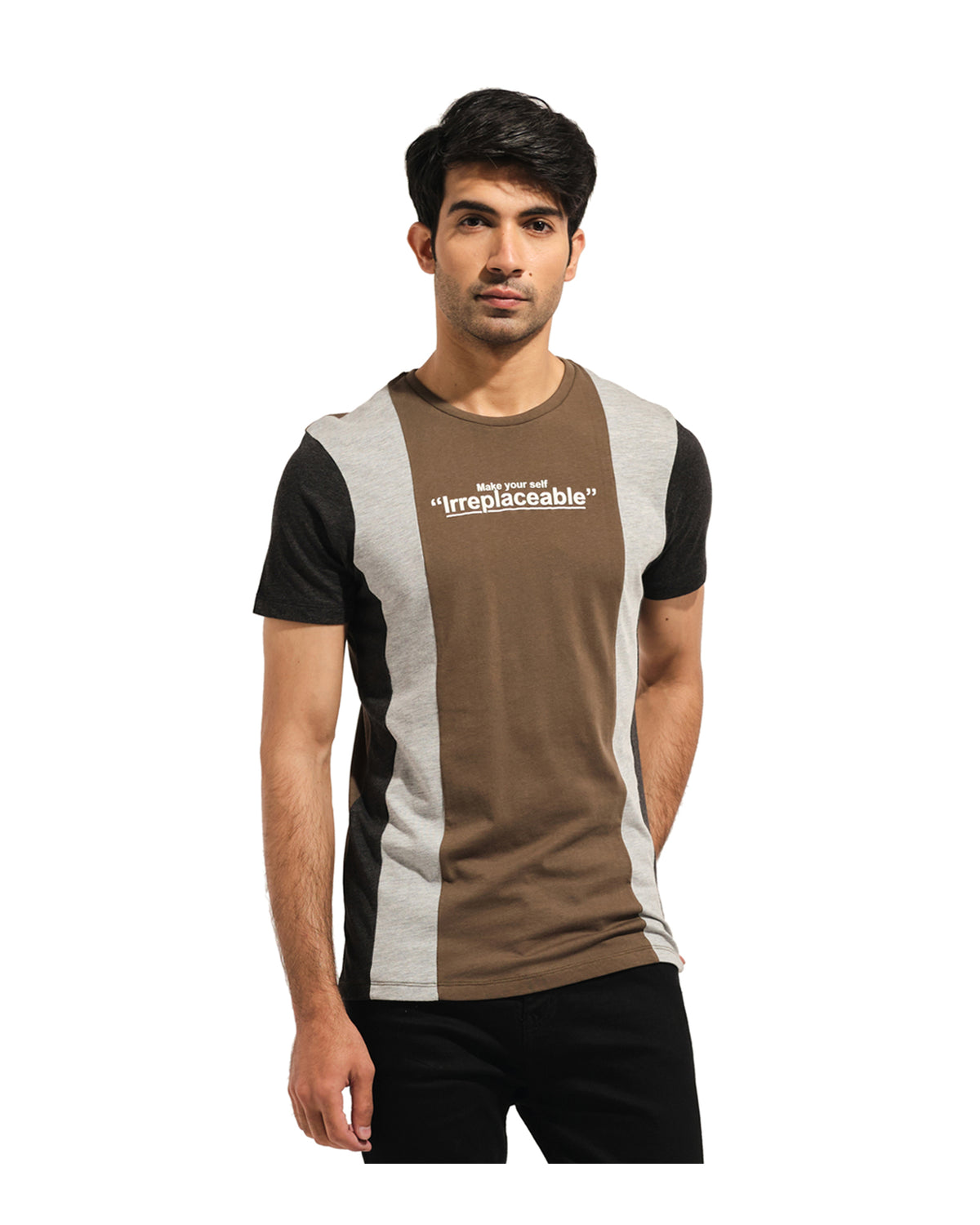 Men Panel T Shirt - Engine - Buy Now