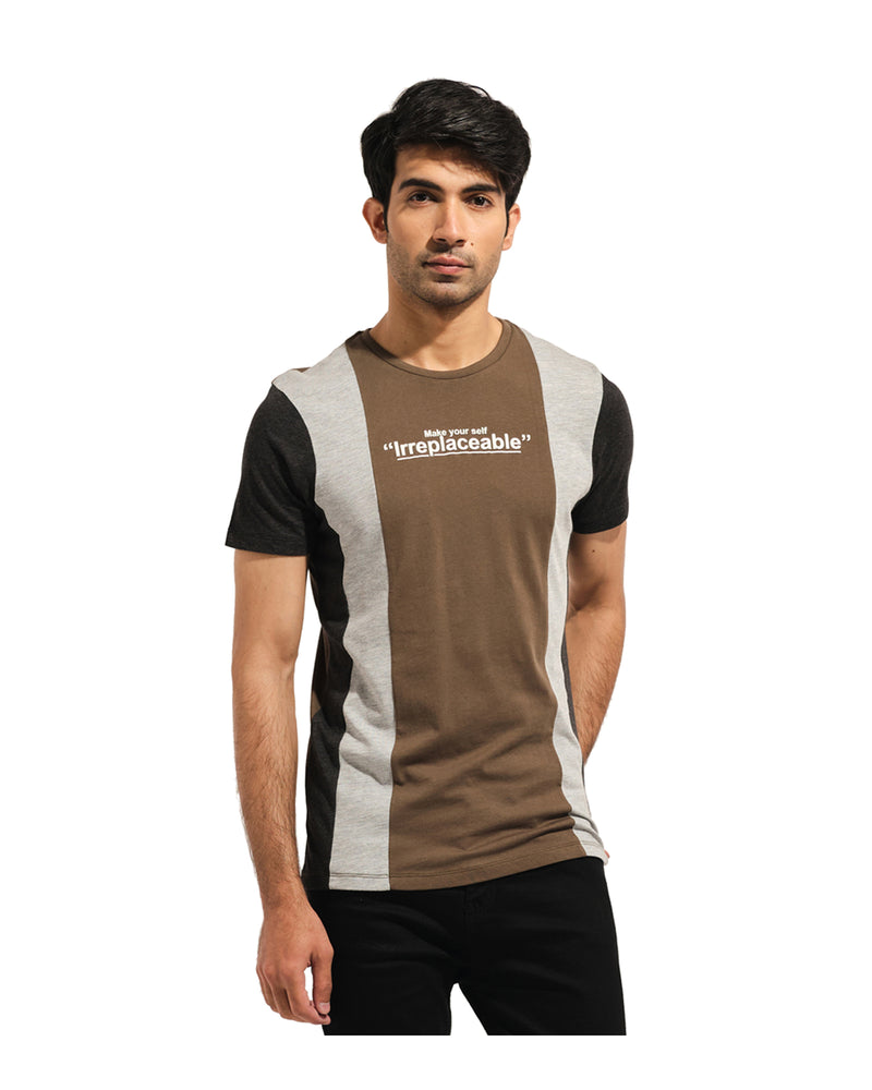 Men Panel T Shirt - Engine - Buy Now