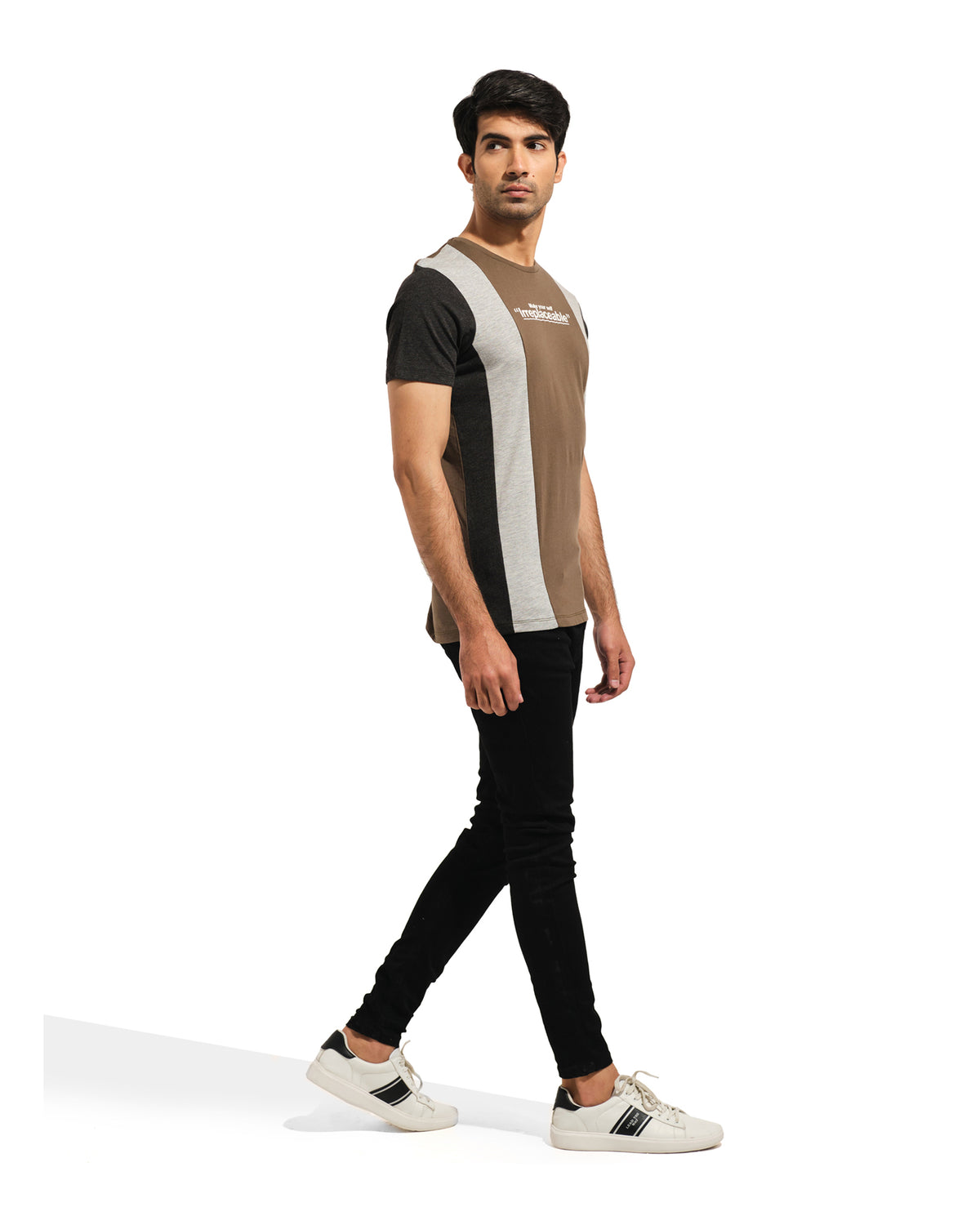 Men Panel T Shirt - Engine - Buy Now
