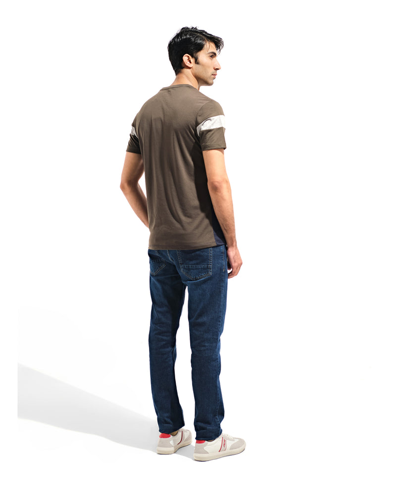 Men Panel T Shirt - Engine - Buy Now