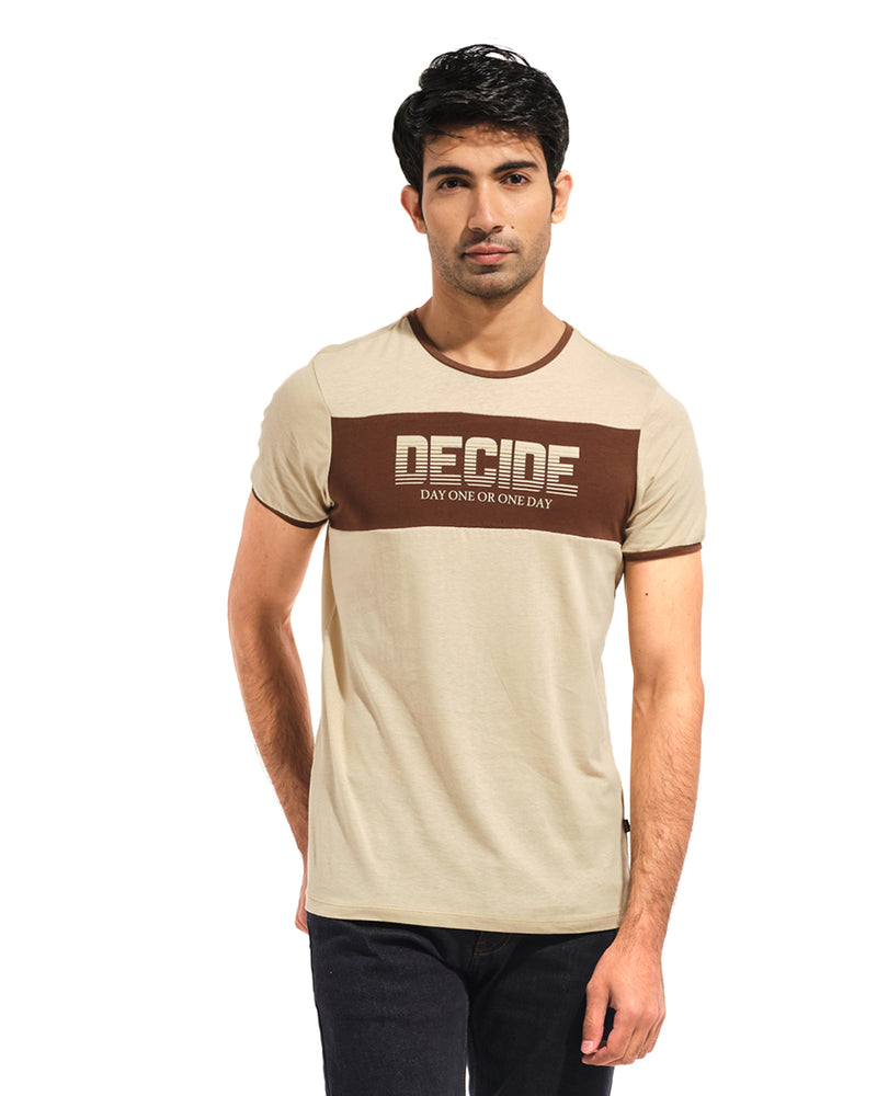 Men Panel T Shirt - Engine - Buy Now