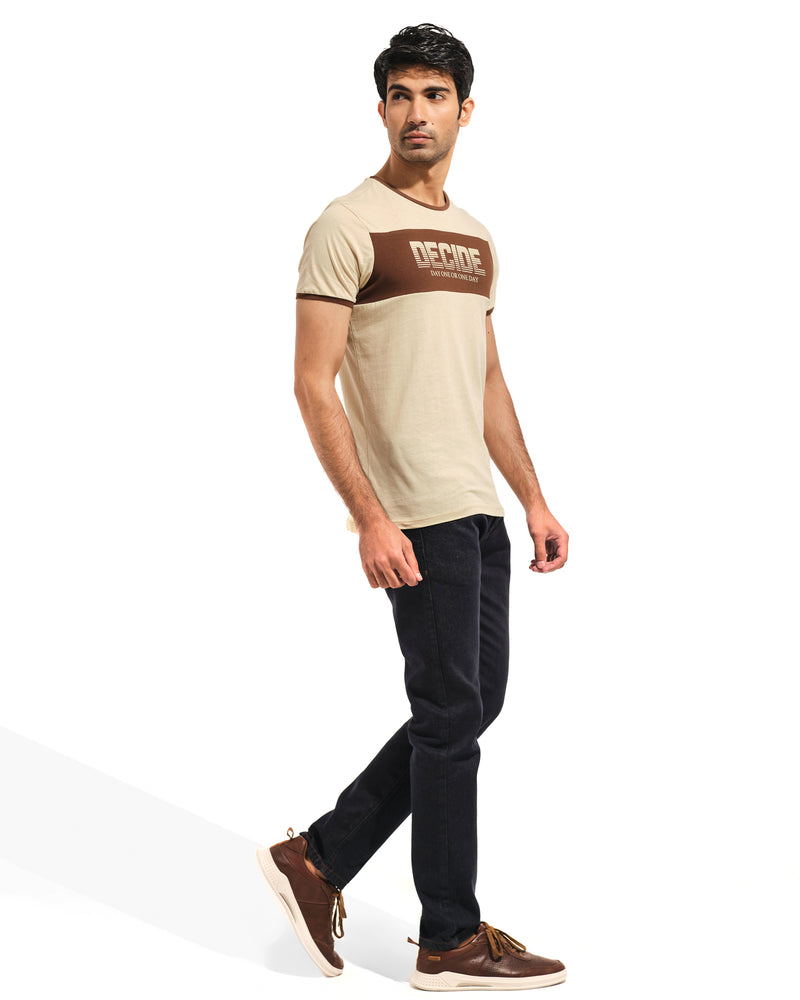 Men Panel T Shirt - Engine - Buy Now