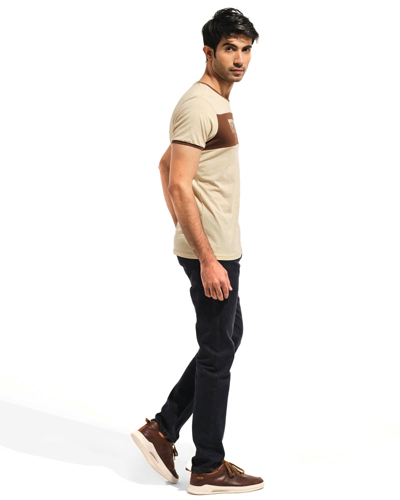 Men Panel T Shirt - Engine - Buy Now