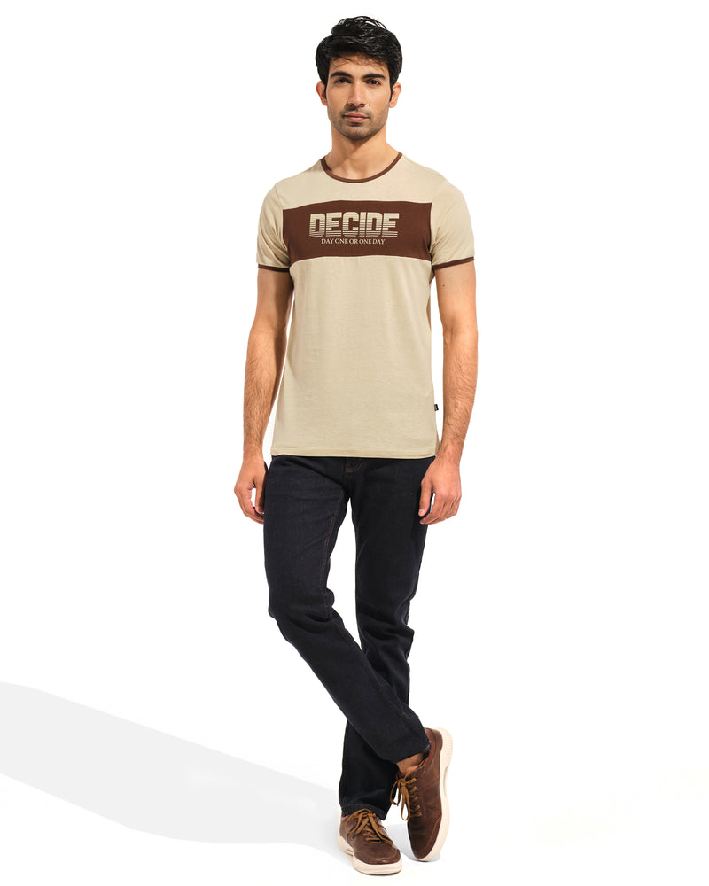 Men Panel T Shirt - Engine - Buy Now