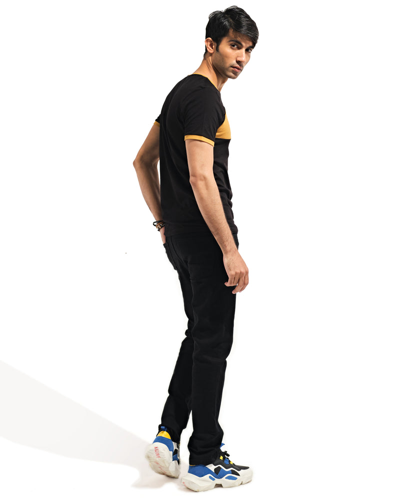 Men Color Block T Shirt - Engine - Buy Now