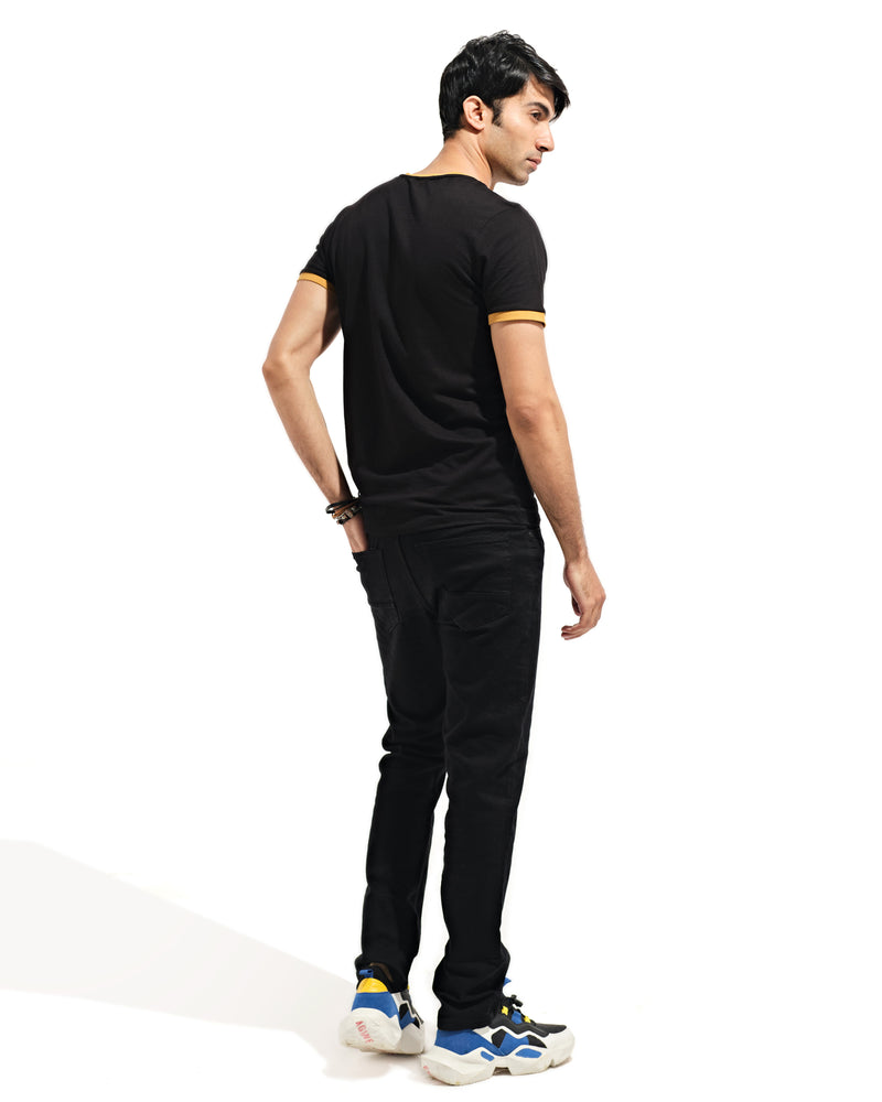 Men Color Block T Shirt - Engine - Buy Now