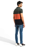 Men Panel Polo Tee - Engine - Buy Now