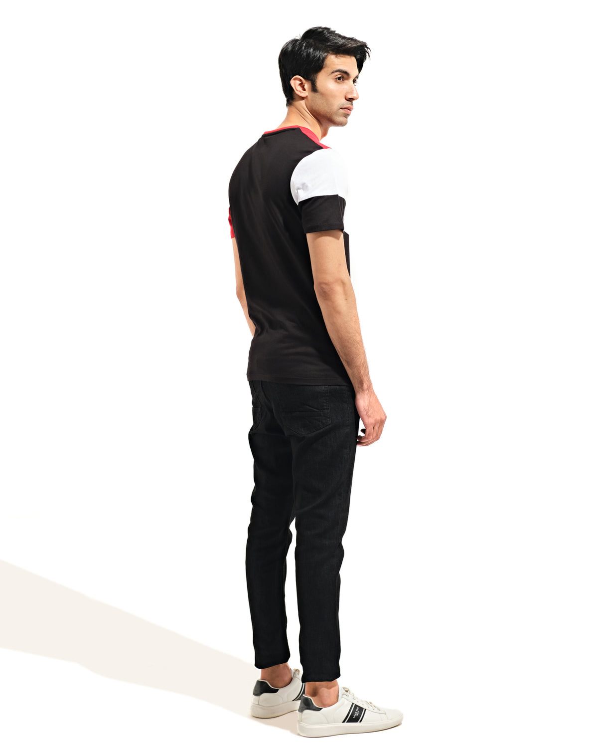 Men Color Block Tee - Engine - Buy Now