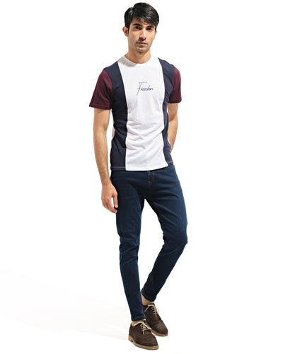 Men Panel T Shirt