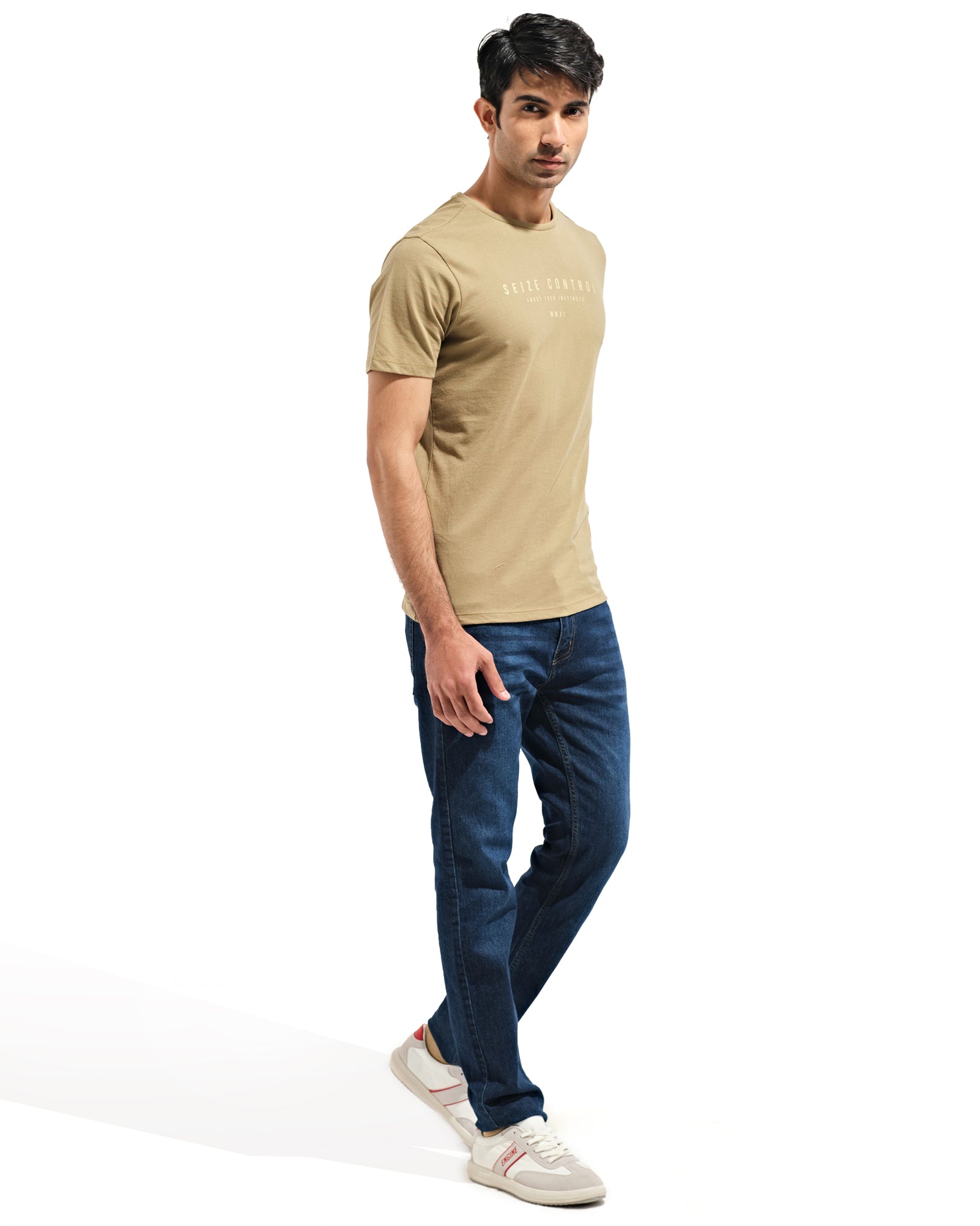 Men Slogan T Shirt - Engine - Buy Now