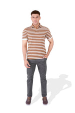 Men Striped Polo - Engine - Buy Now