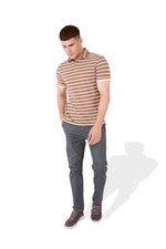 Men Striped Polo - Engine - Buy Now