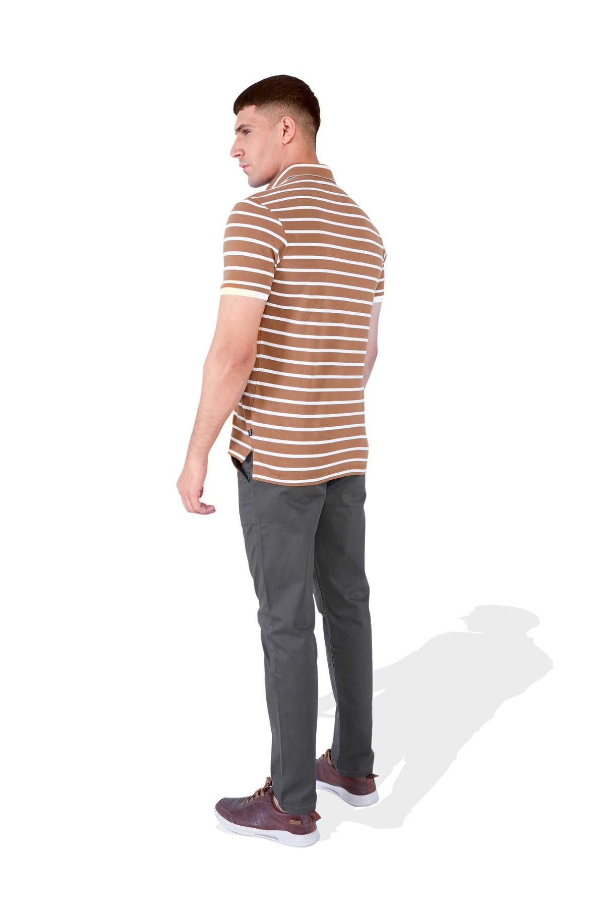 Men Striped Polo - Engine - Buy Now