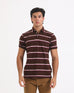 Men Yarn Dyed Polo Tee