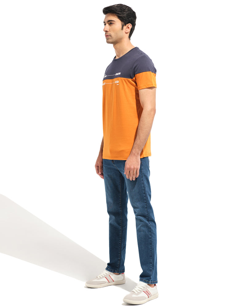 Men Panel T Shirt - Engine - Buy Now